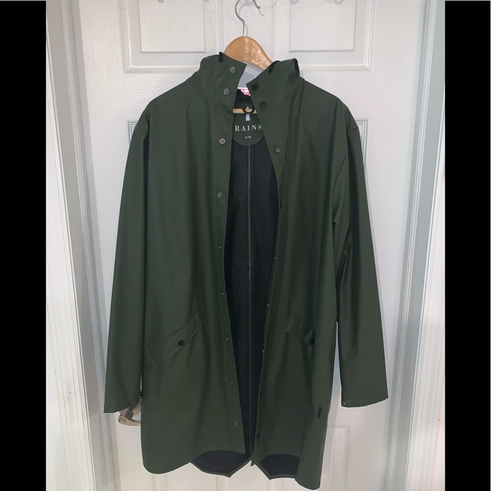 Rains Rain Jacket Coat Waterprof